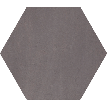 Domus ドムス 400×350六角形マット DOM-400HN/139 Nero:ネロ
