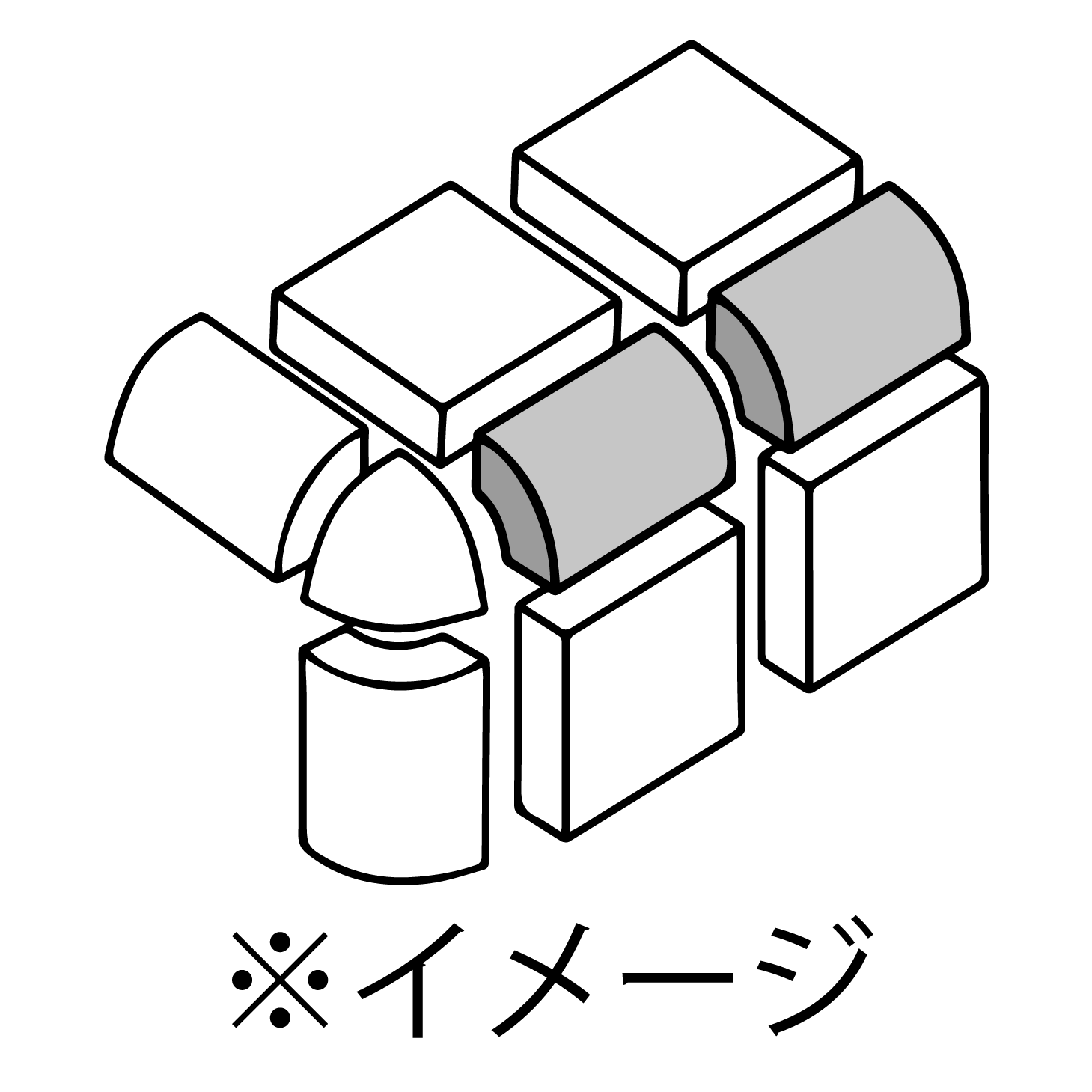 形状イラスト Marezzo マレッゾ 外竹割表紙貼り
